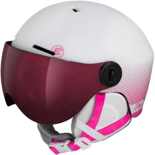 Etape Lyžařská helma Speedy Pro bílá/růžová 55 - 58 - rozbaleno