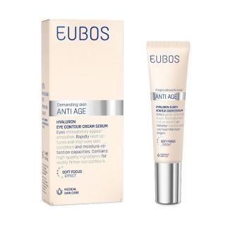 EUBOS Anti Age Hyaluron oční krémové sérum 15 ml