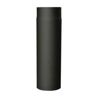 Eurometal Roura kouřová s čis. otvorem 150 mm/25 cm, silnostěnná, černá