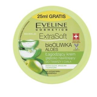 Eveline Extra Soft BioOLIVE Aloe Moisturising Face and Body Cream hydratační emulze 175 ml