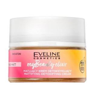Eveline My Beauty Elixir Mattifying and Detoxifying Face Cream Peach Matt detoxikační krém pro mastnou pleť 50 ml