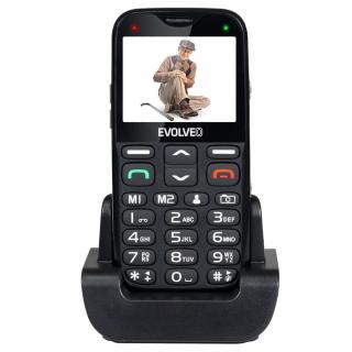 EVOLVEO EasyPhone XG, mobilní telefon pro seniory s nabíjecím stojánkem