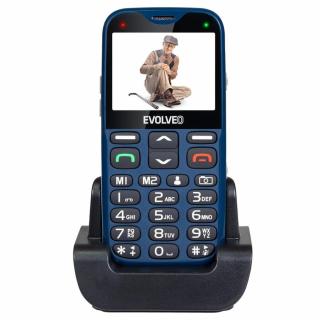 EVOLVEO EasyPhone XG, mobilní telefon pro seniory s nabíjecím stojánkem