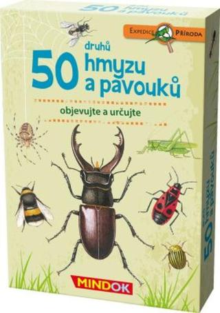 Expedice příroda: 50 druhů hmyzu a pavouků