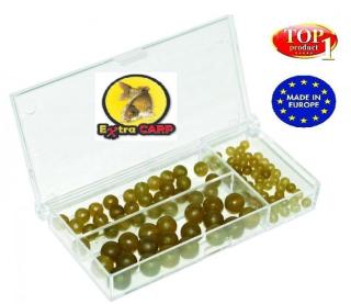 Extra Carp Gumové Korálky Rubber Beads Set 100KS