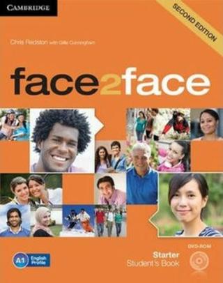 Face2face Starter Students Book with DVD-ROM, 2nd - Chris Redston, Gillie Cunningham