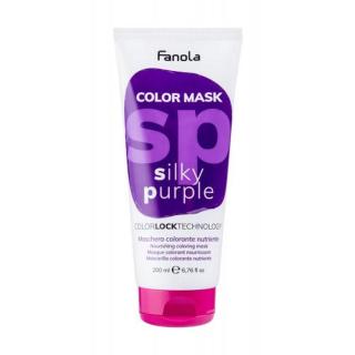 Fanola Color Mask 200 ml barva na vlasy pro ženy Silky Purple na barvené vlasy; na všechny typy vlasů