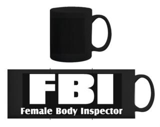 FBI Černý hrnek