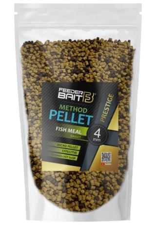 Feederbait pelety pellet prestige 4 mm 800 g - natural