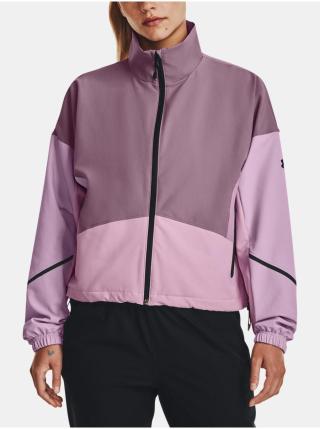 Fialová sportovní bunda Under Armour Unstoppable Jacket