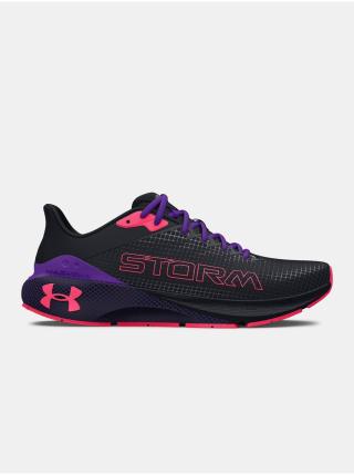 Fialovo-černé pánské sportovní tenisky Under Armour UA Machina Storm