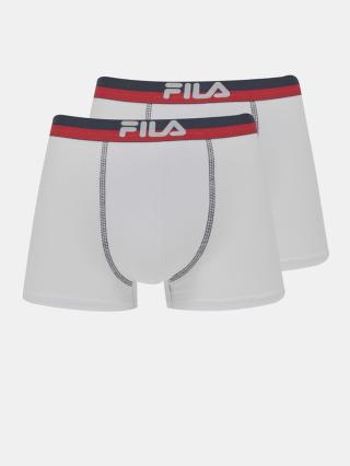 FILA Boxerky 2 ks Bílá