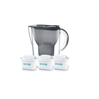 Filtrační konvice Brita Marella 2024, 2,4l + 3 v. filtry, grafit