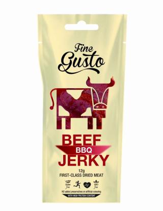 Fine Gusto Hovězí jerky BBQ 12 g