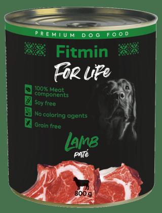 Fitmin Dog For Life Konzerva jehněčí 8x800 g