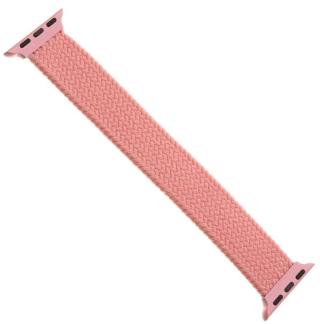 FIXED Elastický nylonový řemínek FIXED Nylon Strap pro Apple Watch 38/40mm, velikost S FIXENST-436-S-PI, růžový