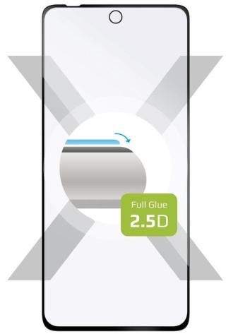FIXED Ochranné tvrzené sklo Full-Cover pro Motorola Moto G72, lepení přes celý displej FIXGFA-1021-BK, černé