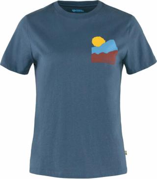 Fjällräven Nature T-Shirt W Indigo Blue L