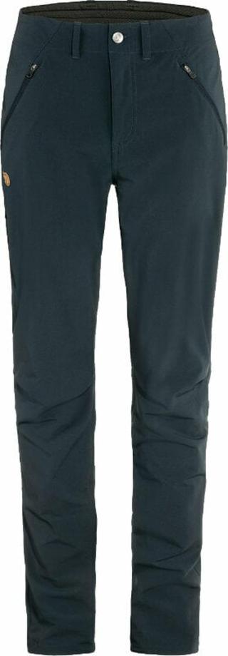Fjällräven Outdoorové kalhoty Abisko Trail Stretch Trousers W Dark Navy 38