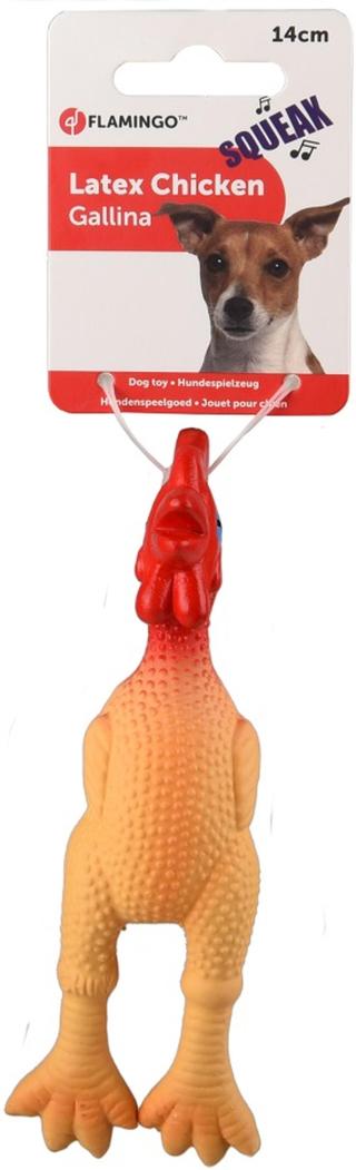 Flamingo Gallina latexové kuře 14 cm