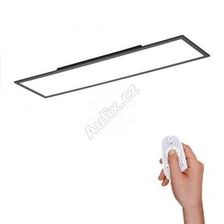 FLAT LED panel svítidlo hranaté v černé s nastavitelou barvou světla a funkcí stmívání 2700-5000K - LEUCHTEN DIREKT