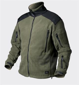 Fleecová bunda LIBERTY Helikon-Tex® - černo-zelená-oliv