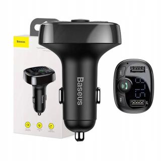 Fm Transmitter T typu Bluetooth 2xUSB microSD