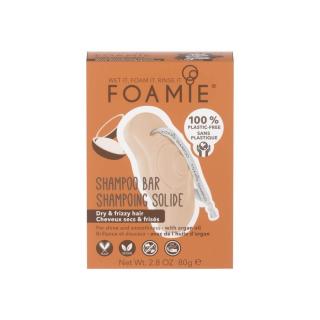 Foamie Tuhý šampon pro suché a kudrnaté vlasy Kiss Me Argan  80 g