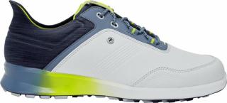 Footjoy Stratos Mens Golf Shoes White/Navy/Green 42