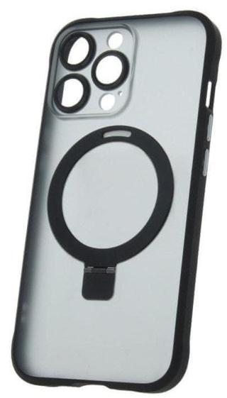 Forever Silikonové TPU pouzdro Mag Ring pro iPhone 13 Pro černé