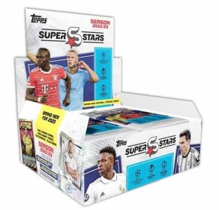 Fotbalové karty Topps 2022-2023 UEFA Superstars booster box
