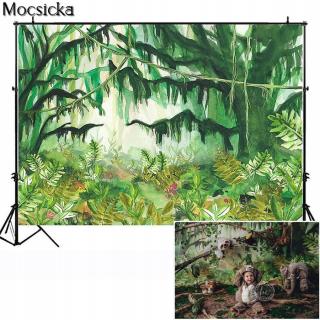 Fotografické pozadí pro Fantasy les džungle krajina