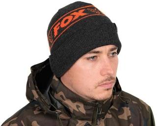 Fox Čepice Collection Beanie Hat Black Orange