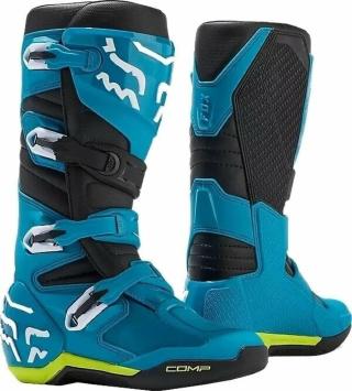 FOX Comp Boots Blue/Yellow 41 Boty