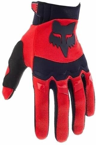 FOX Dirtpaw Gloves Fluorescent Red M Rukavice