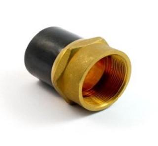 FOX FITTINGS HDPE100 - Přechod PE/Mosaz SDR11 vniřní závit DN 40-11/4'', PEBR040032F