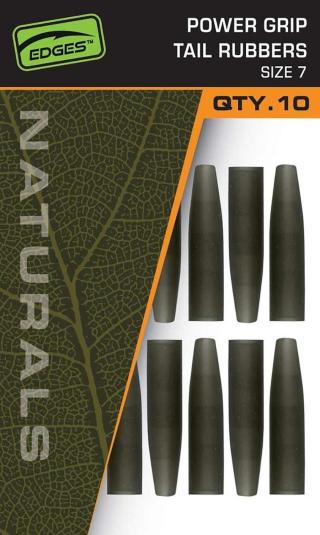 Fox Převleky Edges Naturals Power Grip Tail Rubbers Size 7 10ks