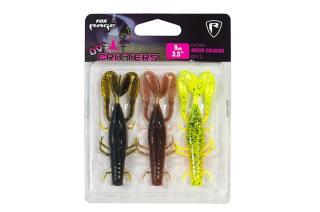 Fox Rage Gumová nástraha Critters Bulk Mixed Colours 3ks - 9cm