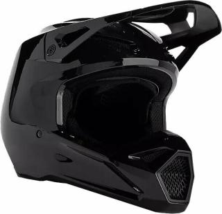 FOX V1 Solid Helmet Black M Přilba
