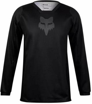 FOX Youth Blackout Jersey Black/Black L Motokrosový dres
