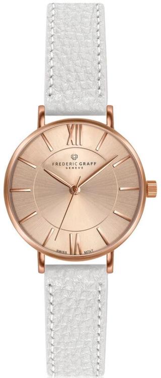 Frederic Graff Shispare White Leather Strap FCG-B033R