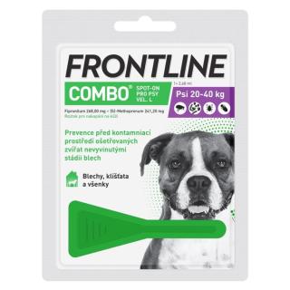 FRONTLINE Combo Spot-on pro psy L 2,68 ml 1 pipeta