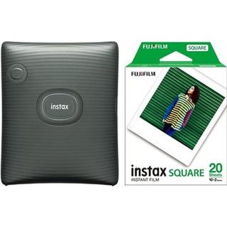 Fujifilm instax SQ Link Green + Fujifilm instax Square film 20ks fotek