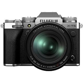 Fujifilm X-T5 tělo stříbrný + XF 16-80mm f/4.0 R OIS WR