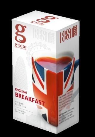 G Tea Černý čaj English Breakfast - 25 sáčků