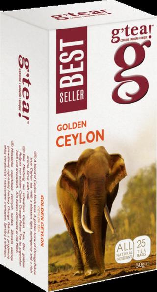 G Tea Černý čaj Golden Ceylon - 25 sáčků