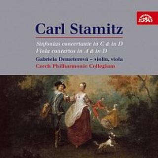 Gabriela Demeterová, Collegium českých filharmoniků – Stamic: Koncertantní sinfonie in D & in C, Koncerty pro violu a orchestr in A & in D CD