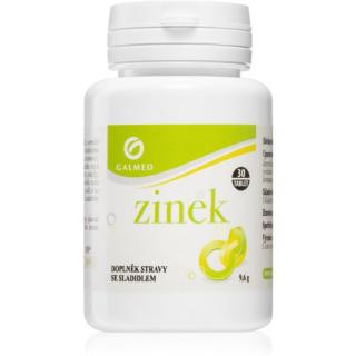Galmed Zinek 15 mg potravinový doplněk pro podporu imunity, zdravou pleť a vlasy 30 tbl