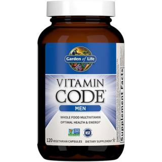Garden of Life Vitamin Code Men kapsle s multivitamínovým komplexem pro muže 120 cps