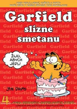 Garfield slízne smetanu - Jim Davis - e-kniha